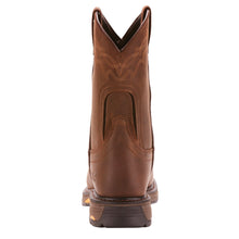 Load image into Gallery viewer, ARIAT MNS WORKHOG PULL ON  WATERPROOF SOFT TOE WORK BOOT BROWN