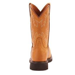 Ariat Mens Sierra Saddle Pull On Soft Toe Work Boot