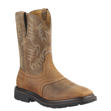 Load image into Gallery viewer, Ariat Men&#39;s Sierra Wide Pull On Soft Toe Square Toe Work Boot