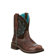 Load image into Gallery viewer, Ariat Womens Fatbaby Western Boot Heritage Dapper Chocolate