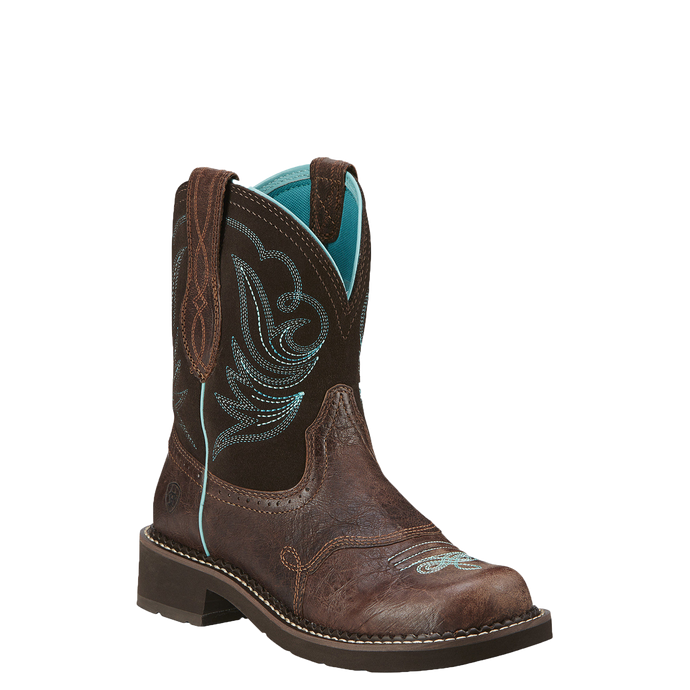 Ariat Womens Fatbaby Western Boot Chocolate