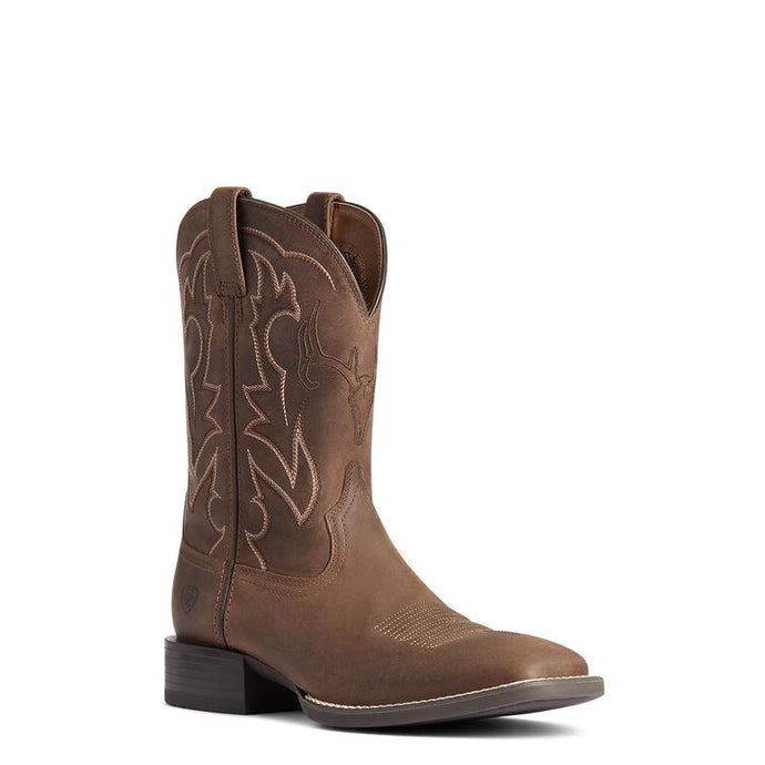 Ariat Mens Sport Outdoor Buck Pull On Western Boot