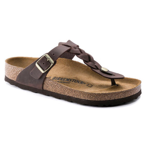 Birkenstock Womens Gizeh Braided Thong Sandal  Habana