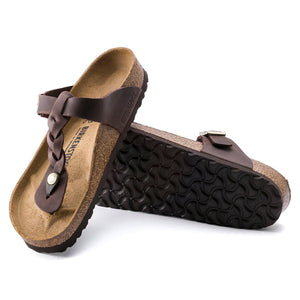 Birkenstock Womens Gizeh Braided Thong Sandal  Habana