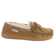 Load image into Gallery viewer, Bearpaw Mens Moc II Suede Moccasin Slipper Hickory