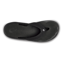 Load image into Gallery viewer, OLUKAI WMNS OHANA EVERYDAY CLASSIC LEATHER WATERPROOF SANDAL BLACK