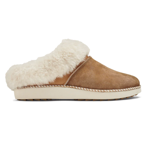 Olukai Womens Ku'I Slipper Tan/Bone