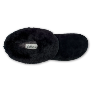 Olukai Womens Ku'I Slipper Black