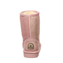 Load image into Gallery viewer, BEARPAW CHILDREN&#39;S ELLE SHORT SUEDE BOOT PINK GLITTER