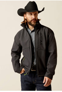 Ariat Men’s Logan Soft Shell Jacket Black/Black