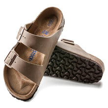 Load image into Gallery viewer, BIRKENSTOCK ARIZONA SOFT FOOTBED UNISEX SANDAL TABACCO LEATHER