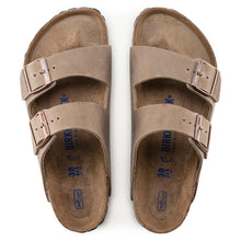 Load image into Gallery viewer, BIRKENSTOCK ARIZONA SOFT FOOTBED UNISEX SANDAL TABACCO LEATHER