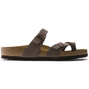 Birkenstock Womens Mayari Vegan Birko-Flor Sandal Mocha