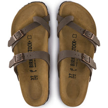 Load image into Gallery viewer, Birkenstock Womens Mayari Vegan Birko-Flor Sandal Mocha