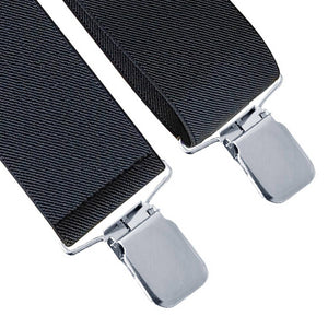 ADJUSTABLE 5CM ELASTIC X-SHAPED SUSPENDER CLIP_CWMM1109: COFFEE / (OS) 2