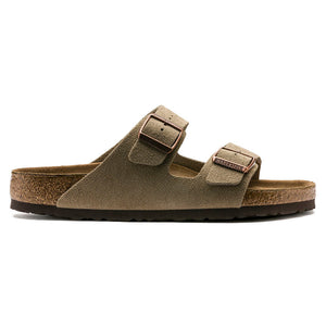 Birkenstock Arizona Soft Footbed Unisex Sandal Taupe Suede