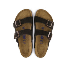 Load image into Gallery viewer, Birkenstock Arizona Soft Footbed  Sandal Mocha Suede Leather