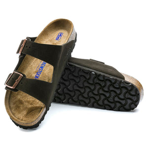 Birkenstock Arizona Soft Footbed Unisex Sandal Mocha Suede