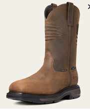 Load image into Gallery viewer, Ariat Mens Workhog XT Patriot H2O CT Brown