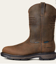 Load image into Gallery viewer, Ariat Mens Workhog XT Patriot H2O CT Brown