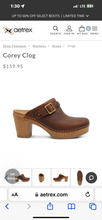 Load image into Gallery viewer, Aetrex Corey Women’s Clog Brown