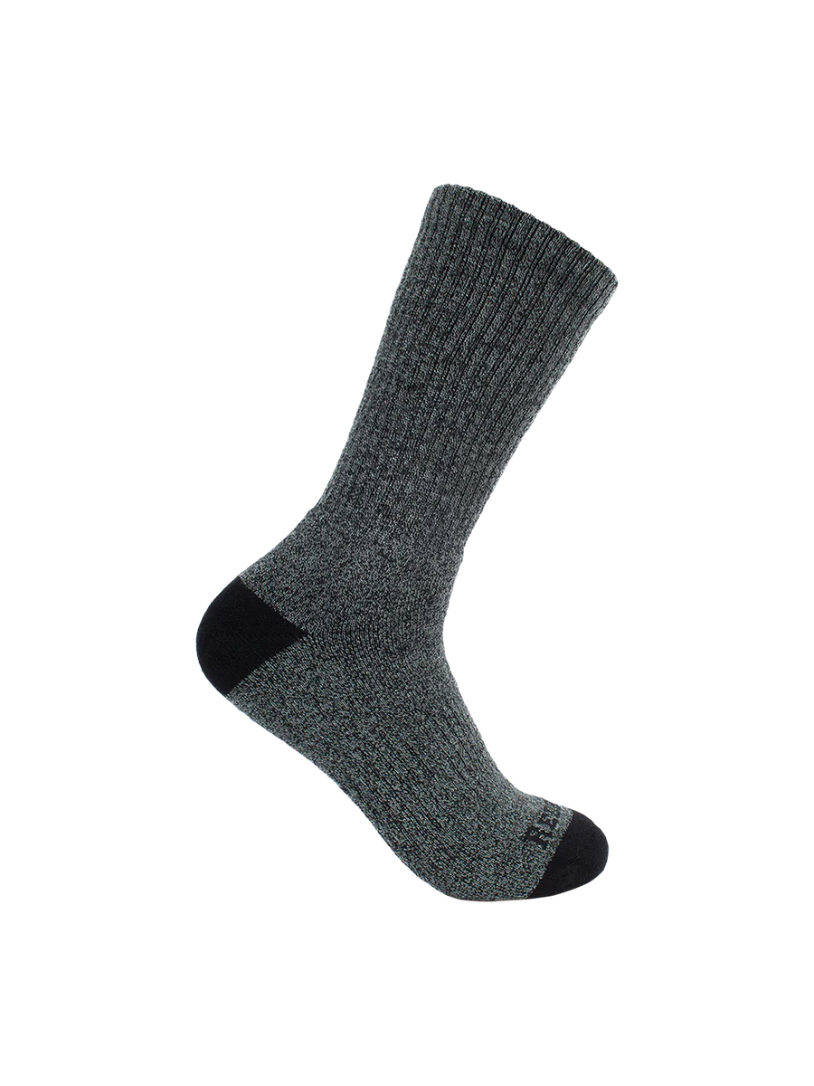 Redback Men’s Bamboo Crew Sock Light Grey