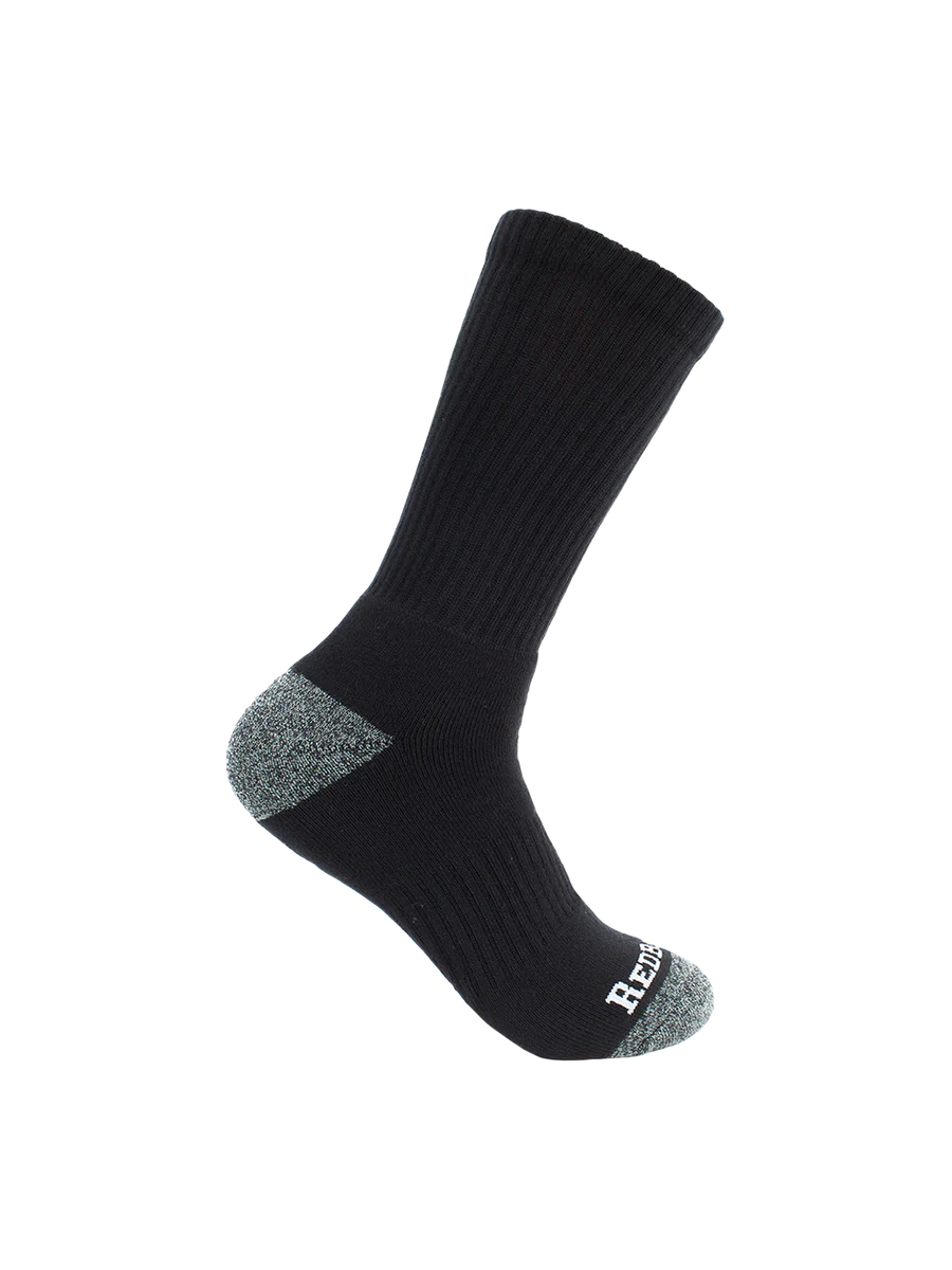 Redback Men’s Bamboo Crew Sock Black