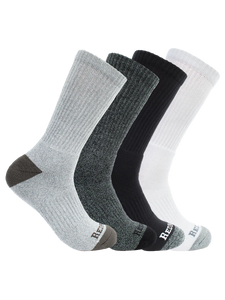 Redback Men’s Bamboo Crew Sock Black