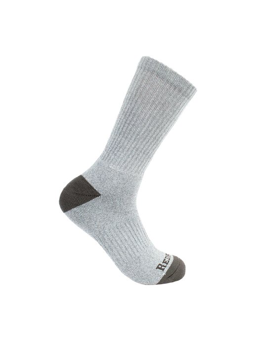 Redback Men’s Bamboo Crew Sock Light Grey