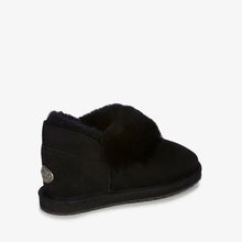 Load image into Gallery viewer, Emu Australia Womens  Mintaro Platform Sheepskin Slipper Black