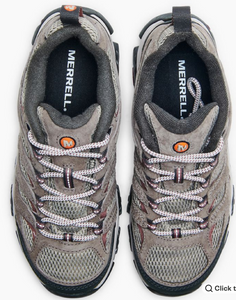 MERRELL WOMEN'S MOAB 3   LOW TOP HIKER ALUMINUM