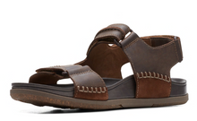 Load image into Gallery viewer, Clarks Mens Nature 5 Adjustable Trail Sandal Beeswax