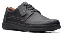 Load image into Gallery viewer, Clarks Mens Nature 5 Low Top Casual Shoe Black Oiled Leather