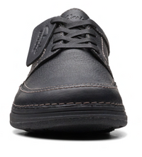 Load image into Gallery viewer, Clarks Mens Nature 5 Low Top Casual Shoe Black Oiled Leather