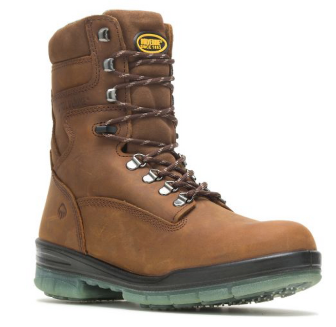 Wolverine Mens I-90 Durashocks Waterproof Insulated Steel Toe 8 Inch Work Boot