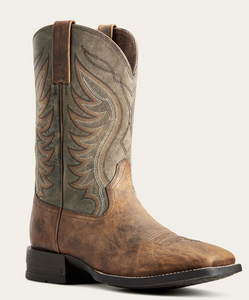 Ariat Mens Amos Western Boot Sorrel Crunch