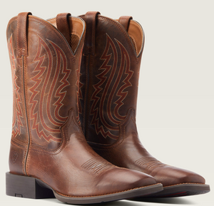 Ariat  Mens Sport Big Country Western Boot Almond Buff