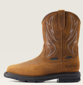 Ariat Mens Sierra Shock Shield Waterproof Steel Toe Work Boot