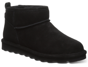 BEARPAW WOMEN'S SHORTY BOOTS BLACK