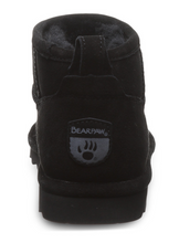 Load image into Gallery viewer, BEARPAW WOMEN&#39;S SHORTY BOOTS BLACK