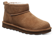 Load image into Gallery viewer, Bearpaw Womens Shorty Sheepskin Boot Hickory