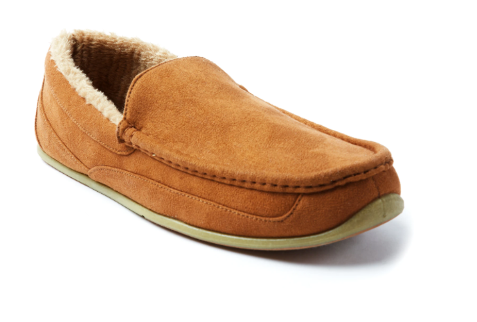 Deerstags Mens Spun Chestnut Slipper