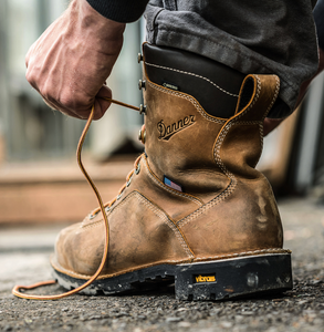 Danner Quarry Mens  8 Inch Usa Made Soft Toe Work Boot