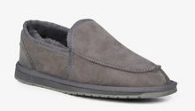 Load image into Gallery viewer, Emu Australia Mens Hume Platinum Sheepskin Slipper Charcoal