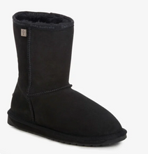 Load image into Gallery viewer, Emu Australia Women&#39;s  Platinum Stinger Slim Low Sheepskin Boot Black