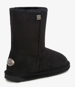 Emu Australia Womens  Platinum Stinger Slim Low Sheepskin Boot Black