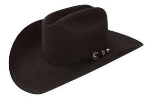 Resistol Men's 4 Inch Brim George Strait Felt Hat Black