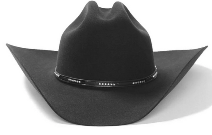 Stetson Llano 4X Wool Western Hat Black Wool