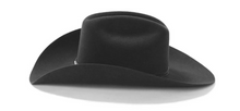 Load image into Gallery viewer, Stetson Llano 4X Wool Western Hat Black Wool