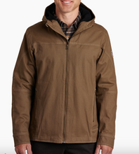 Load image into Gallery viewer, Kuhl Mens Law Hooded Jacket Dark Khaki